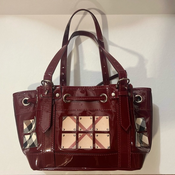 Burberry Baby Beaton patent leather bag - Picture 3 of 4